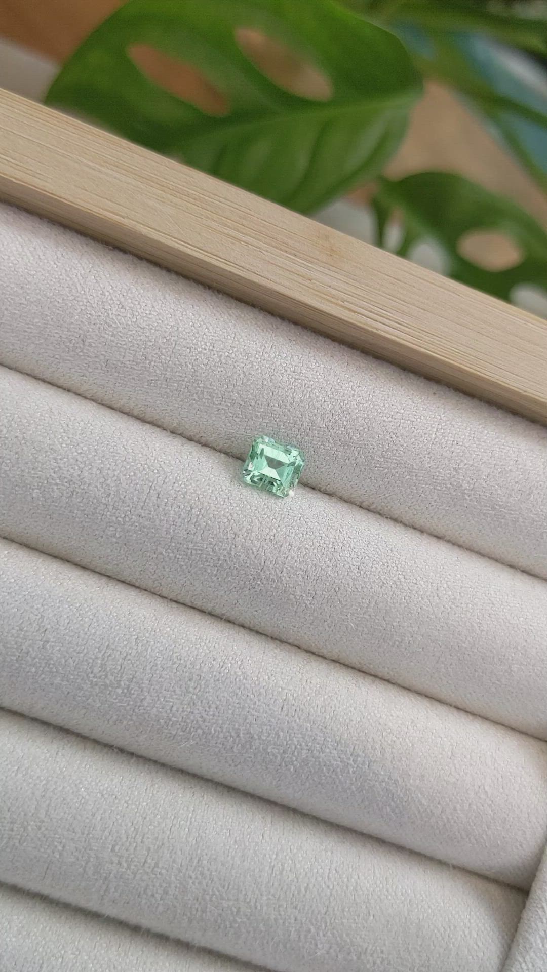 0.77 Ct. Emerald from Russia Size Video