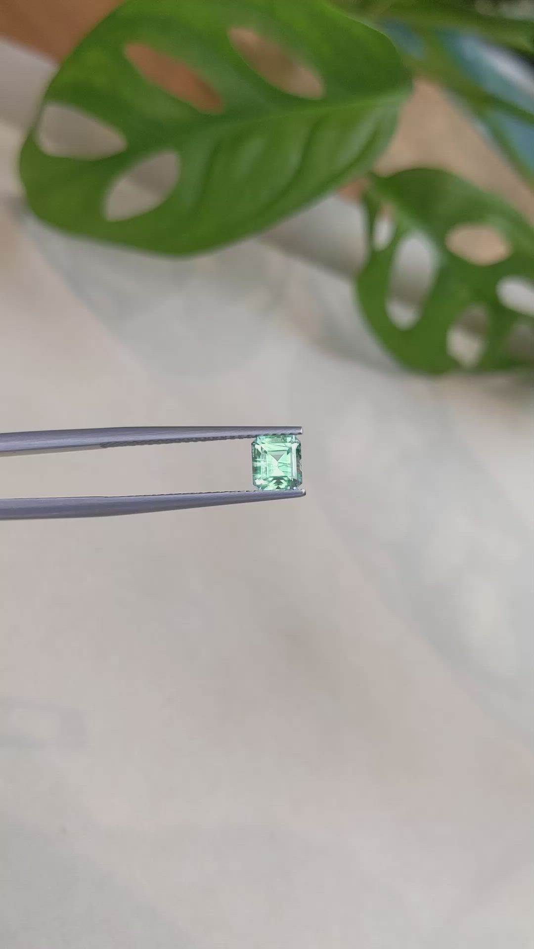 0.77 Ct. Emerald from Russia Size Video
