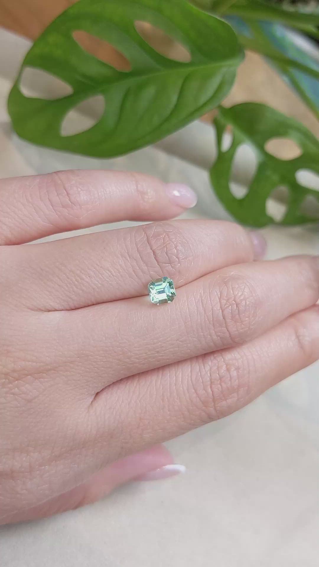 0.78 Ct. Emerald from Russia Size Video