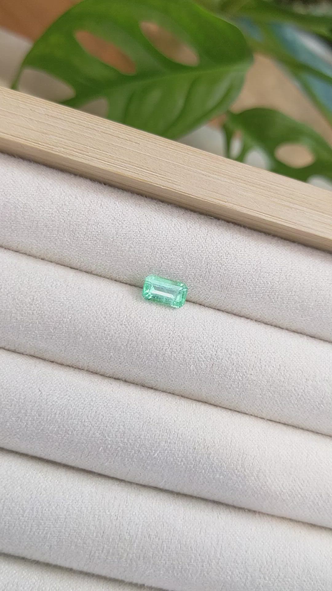 0.93 Ct. Emerald from Russia Size Video