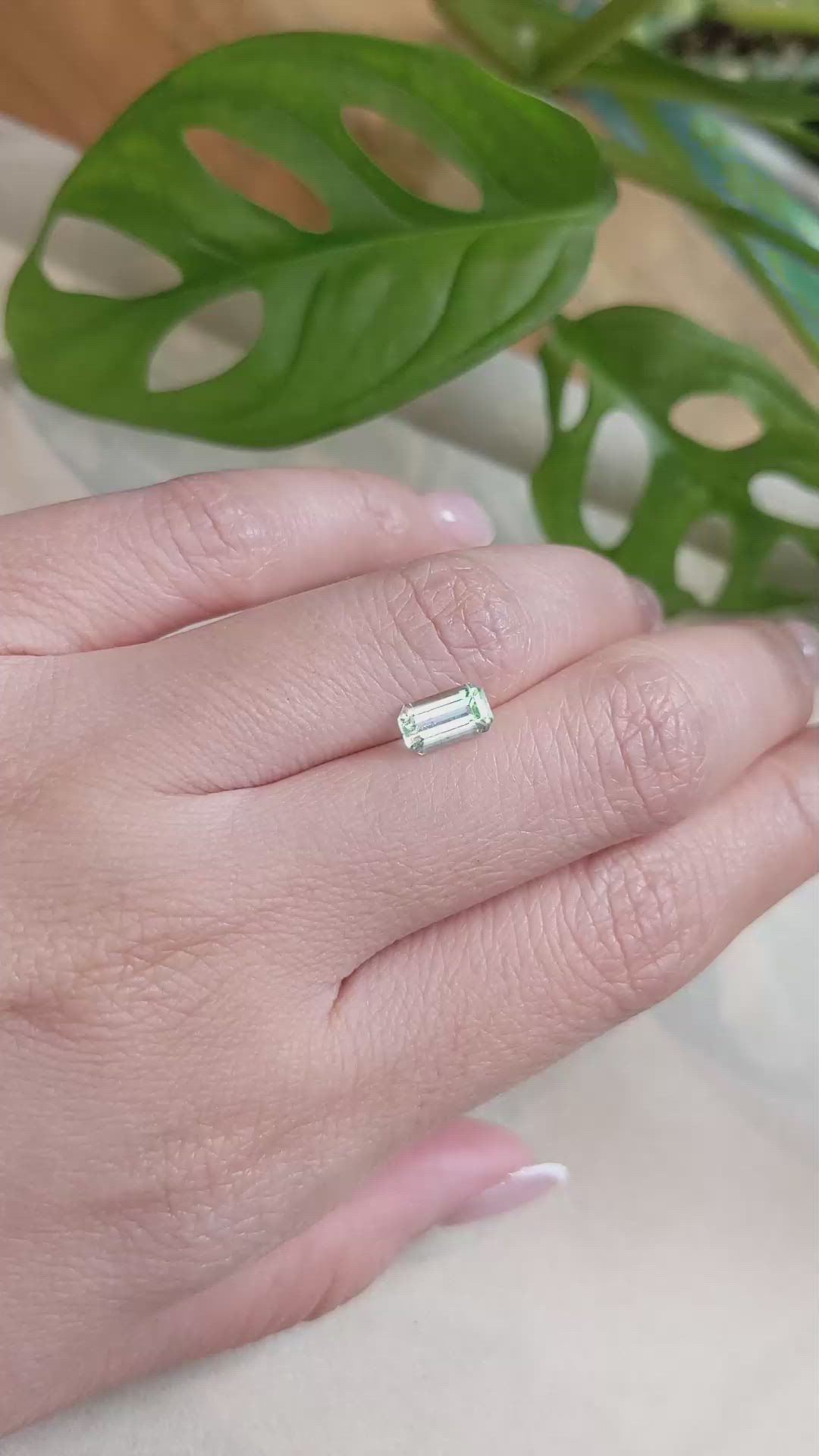 0.84 Ct. Emerald from Russia Size Video