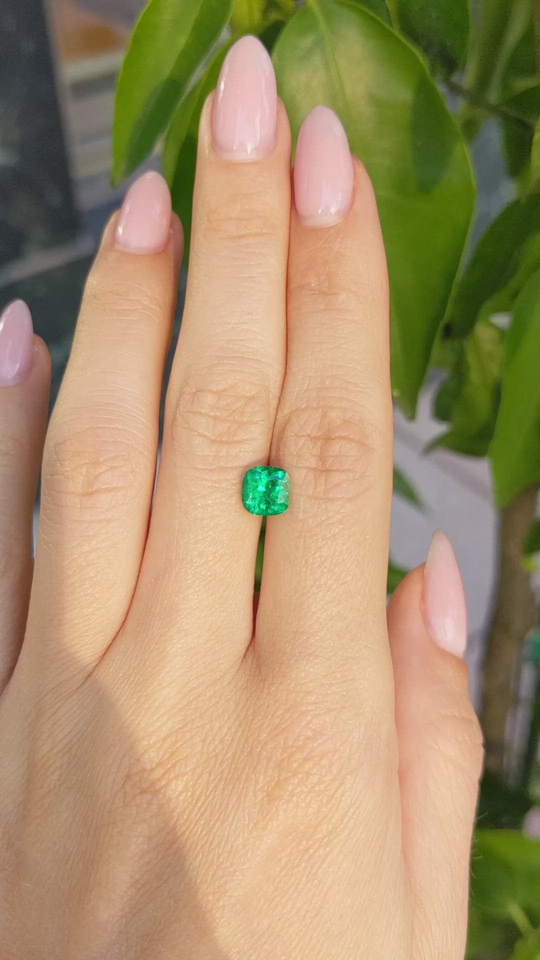 1.12 Ct. Emerald from Colombia Size Video