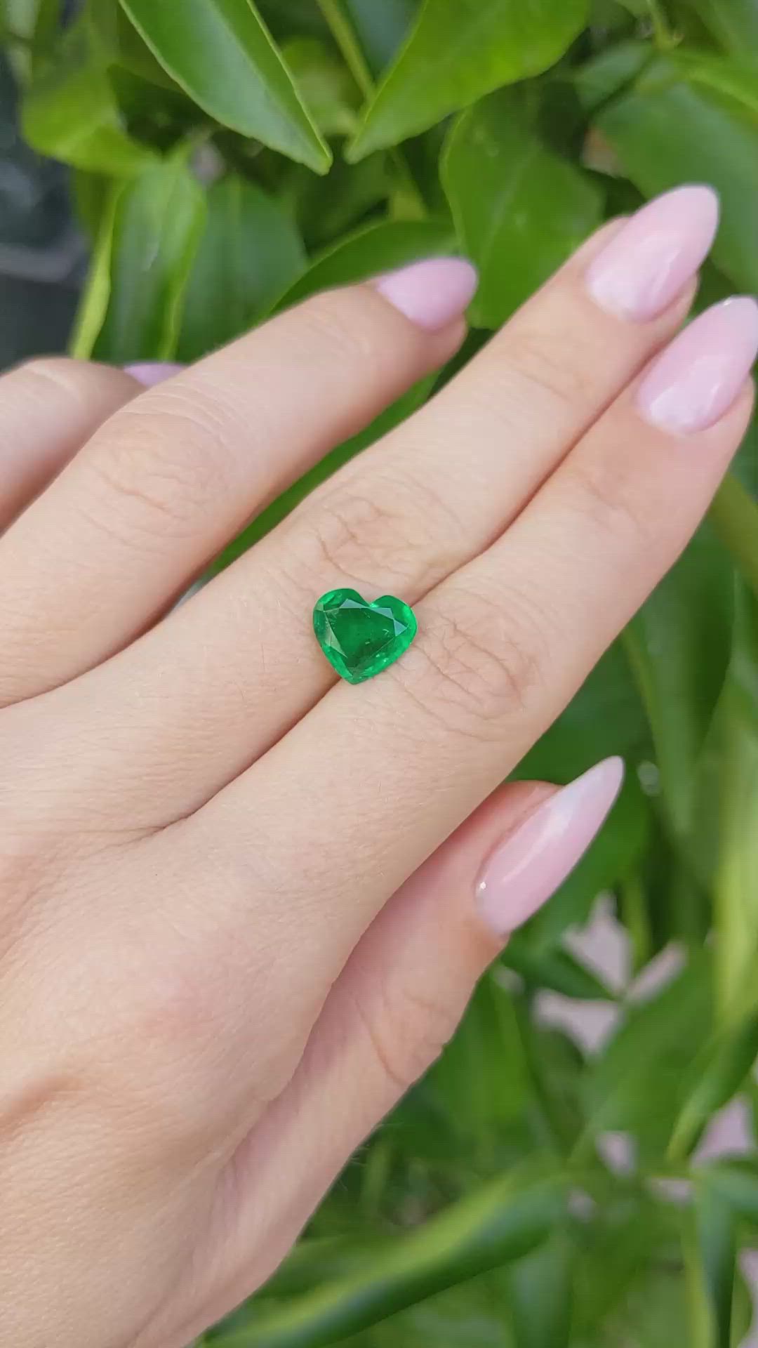 1.85 Ct. Emerald from Zambia Size Video