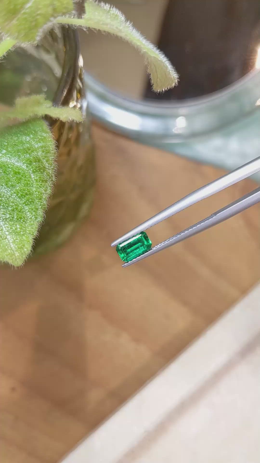 0.50 Ct. Emerald from Russia Size Video