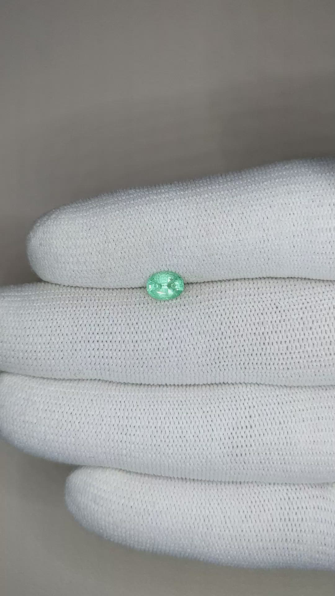 0.53 Ct. Emerald from Russia Size Video