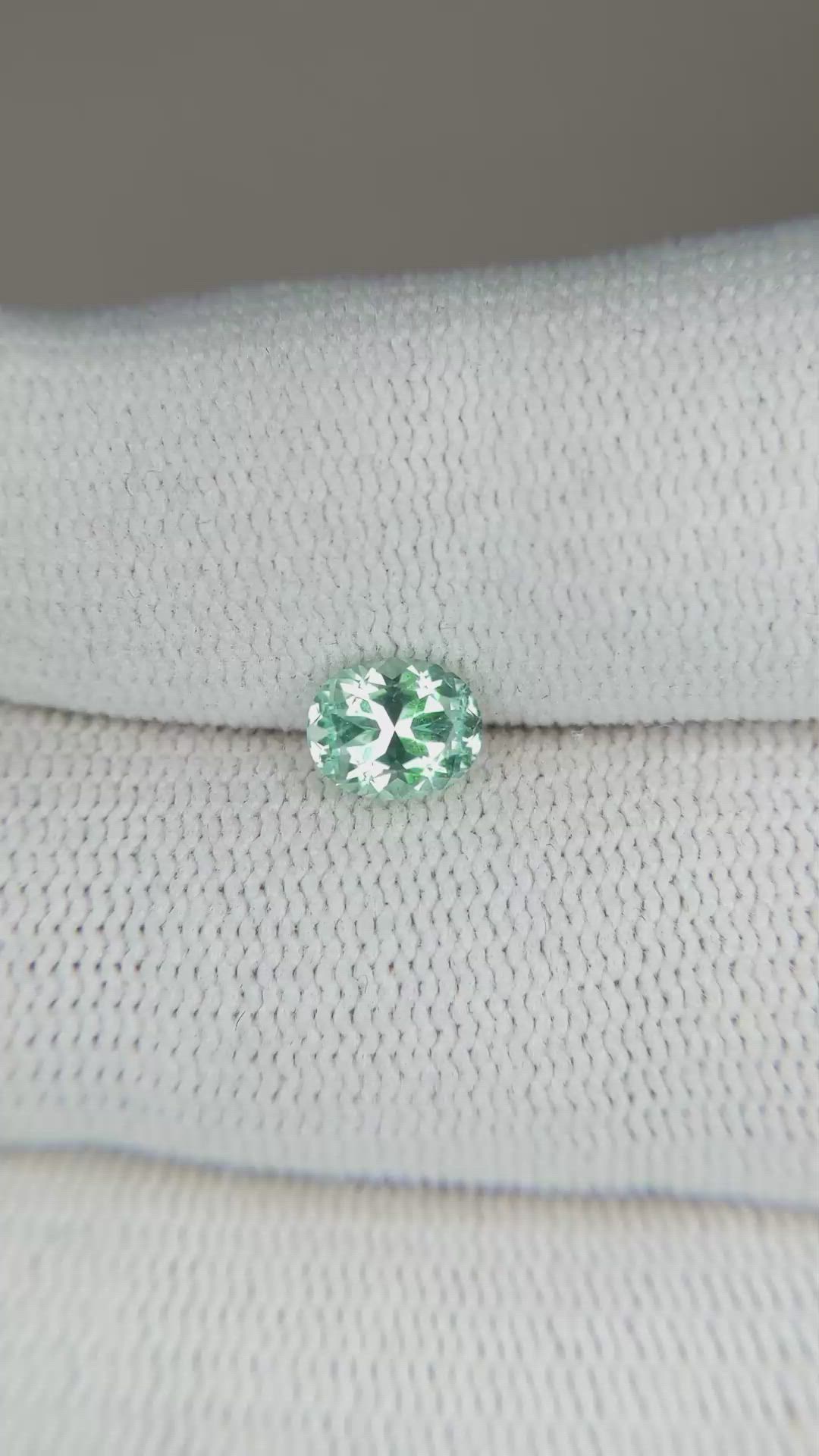 0.66 Ct. Emerald from Russia Size Video