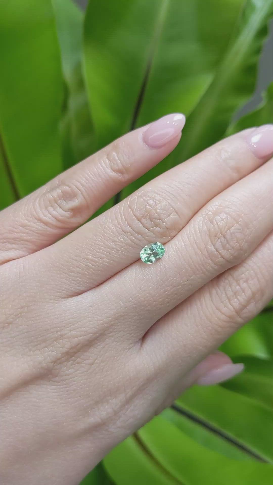 0.52 Ct. Emerald from Russia Size Video