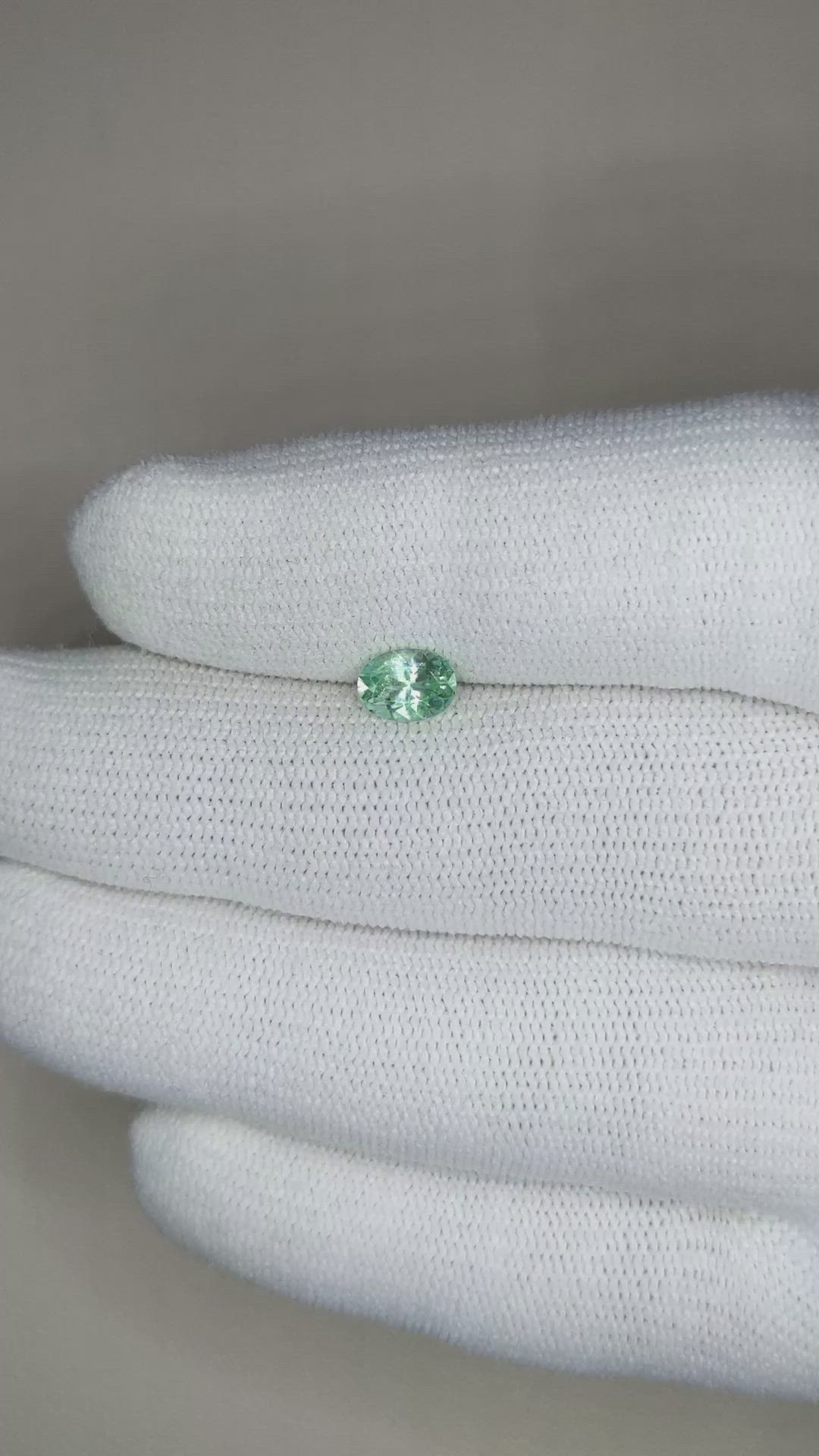 0.52 Ct. Emerald from Russia Size Video