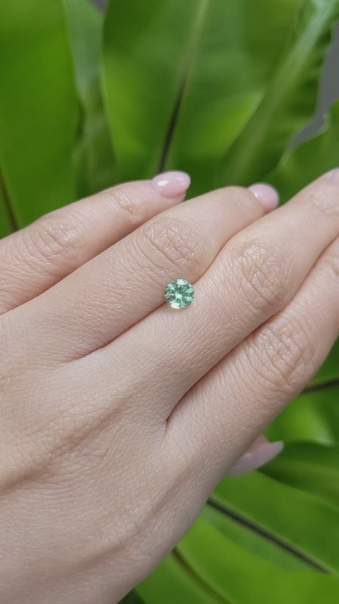 0.59 Ct. Emerald from Russia Size Video