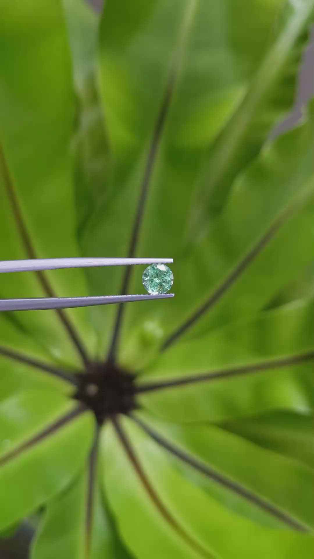 0.59 Ct. Emerald from Russia Size Video