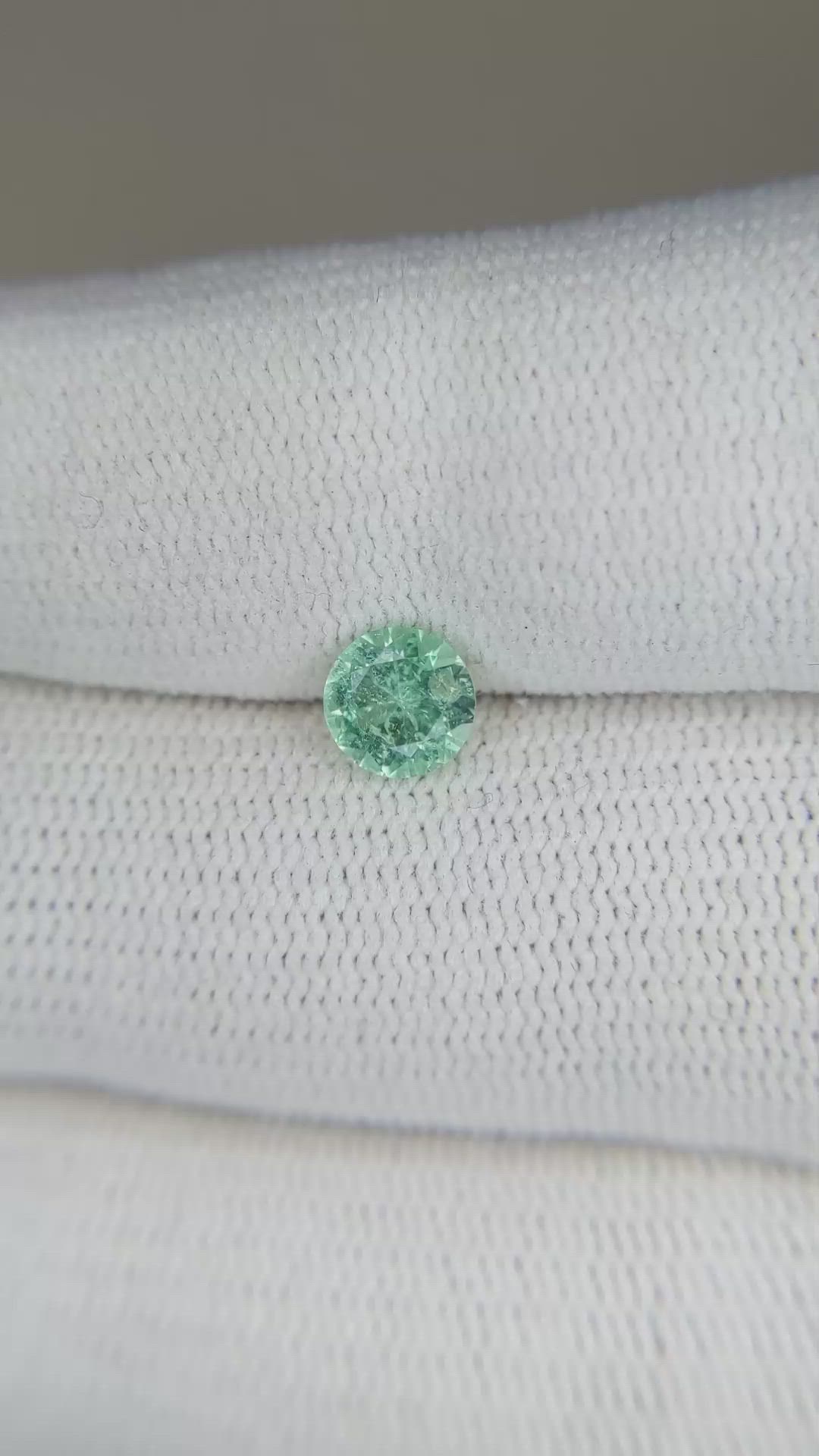 0.59 Ct. Emerald from Russia Size Video
