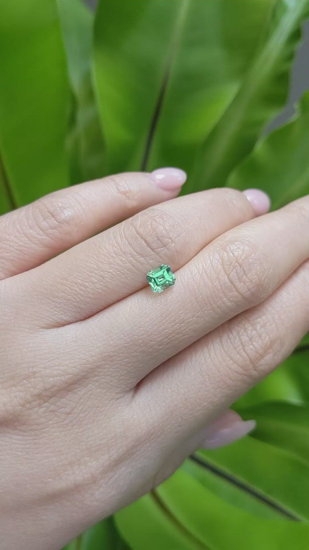 0.67 Ct. Emerald from Russia Size Video