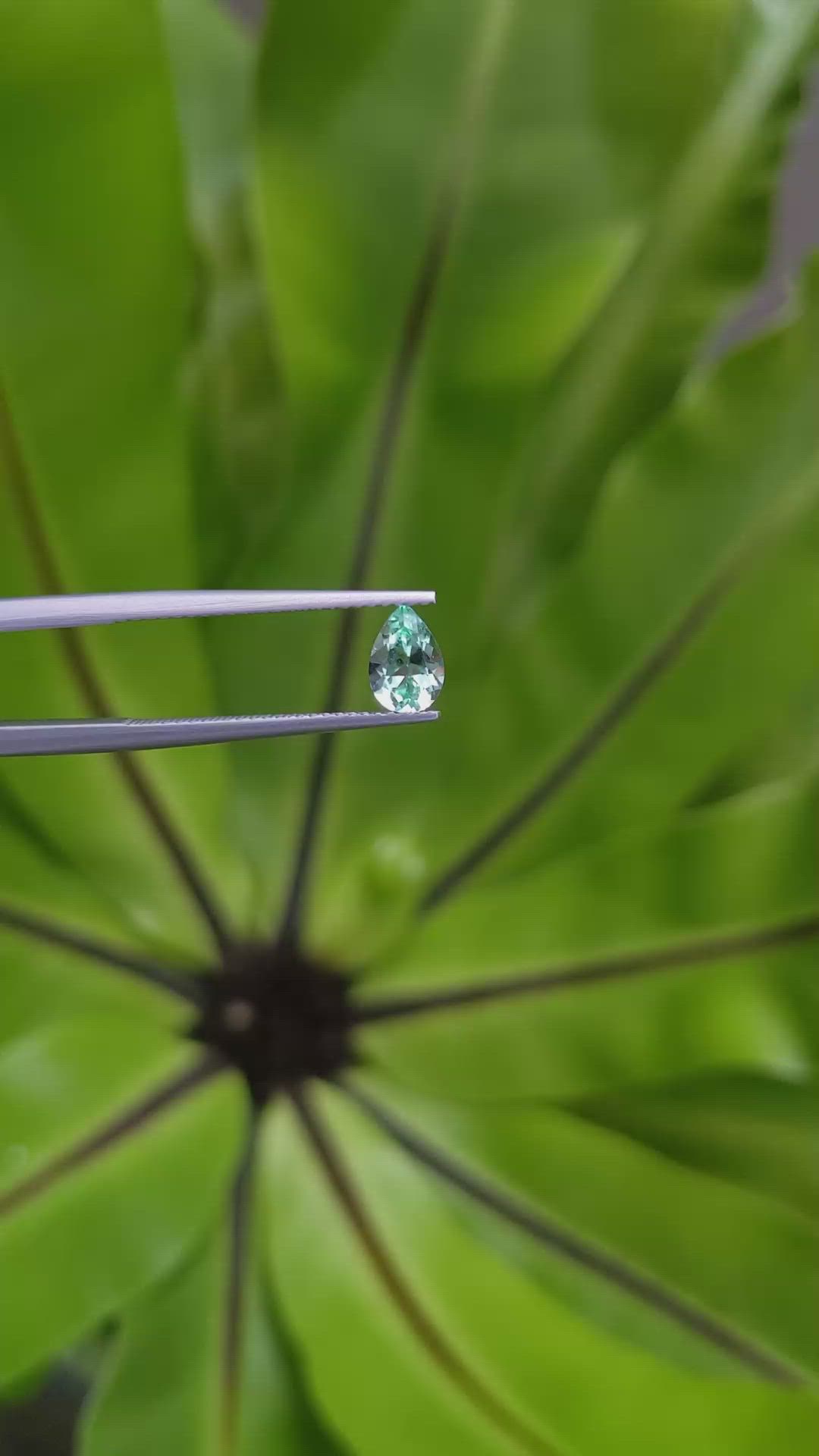 0.65 Ct. Emerald from Russia Size Video