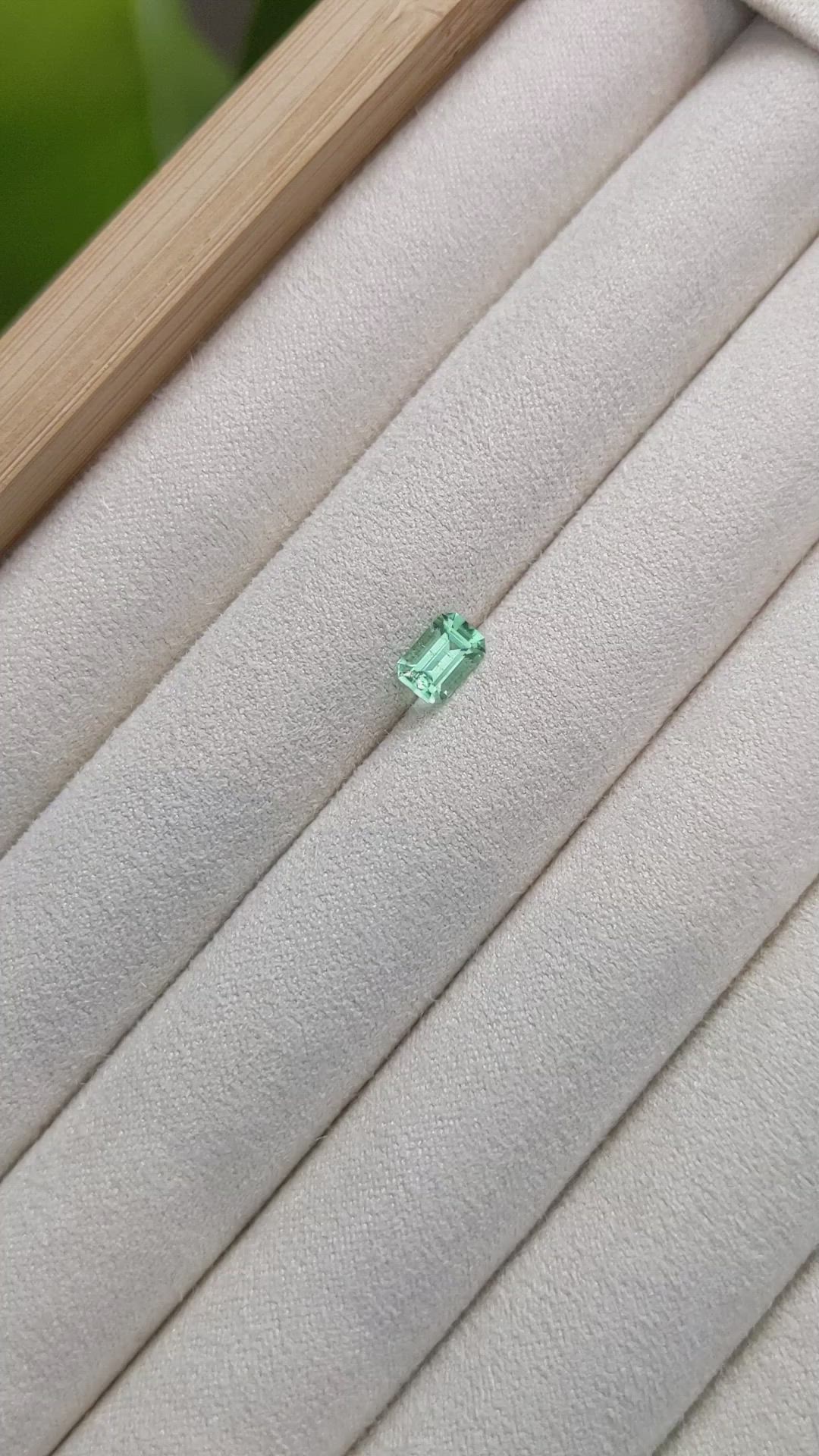 0.69 Ct. Emerald from Russia Size Video