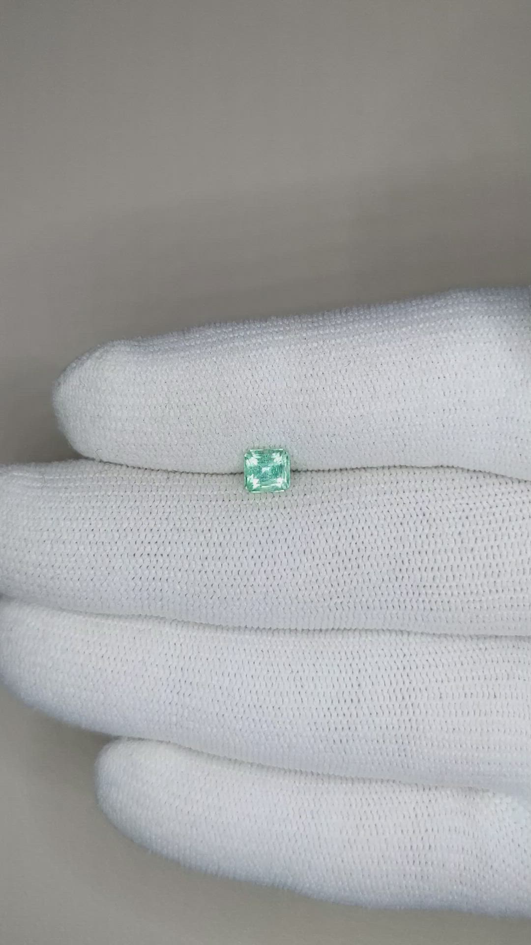 0.56 Ct. Emerald from Russia Size Video