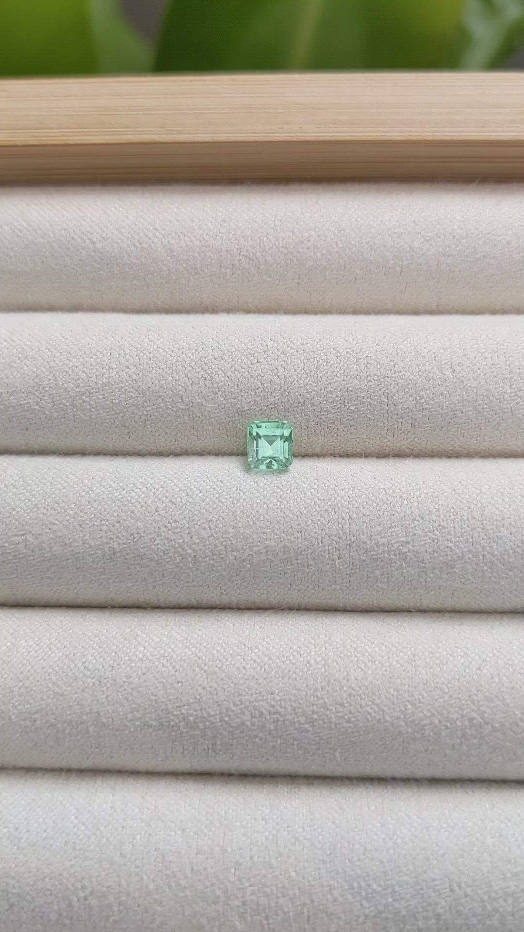 0.56 Ct. Emerald from Russia Size Video
