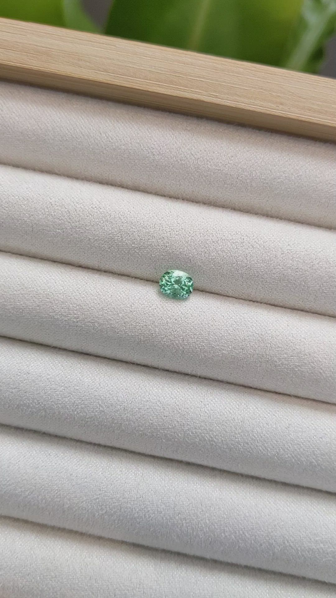 0.66 Ct. Emerald from Russia Size Video