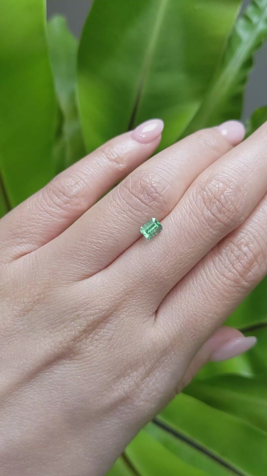 0.57 Ct. Emerald from Russia Size Video