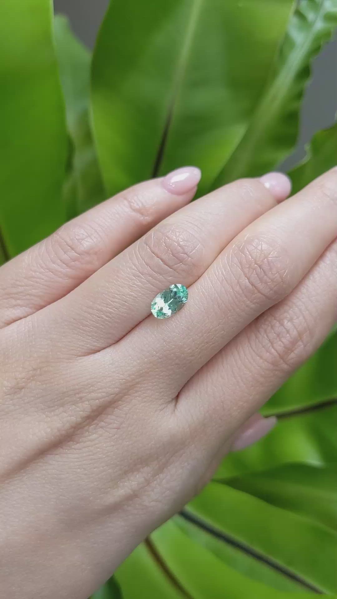 1.04 Ct. Emerald from Russia Size Video