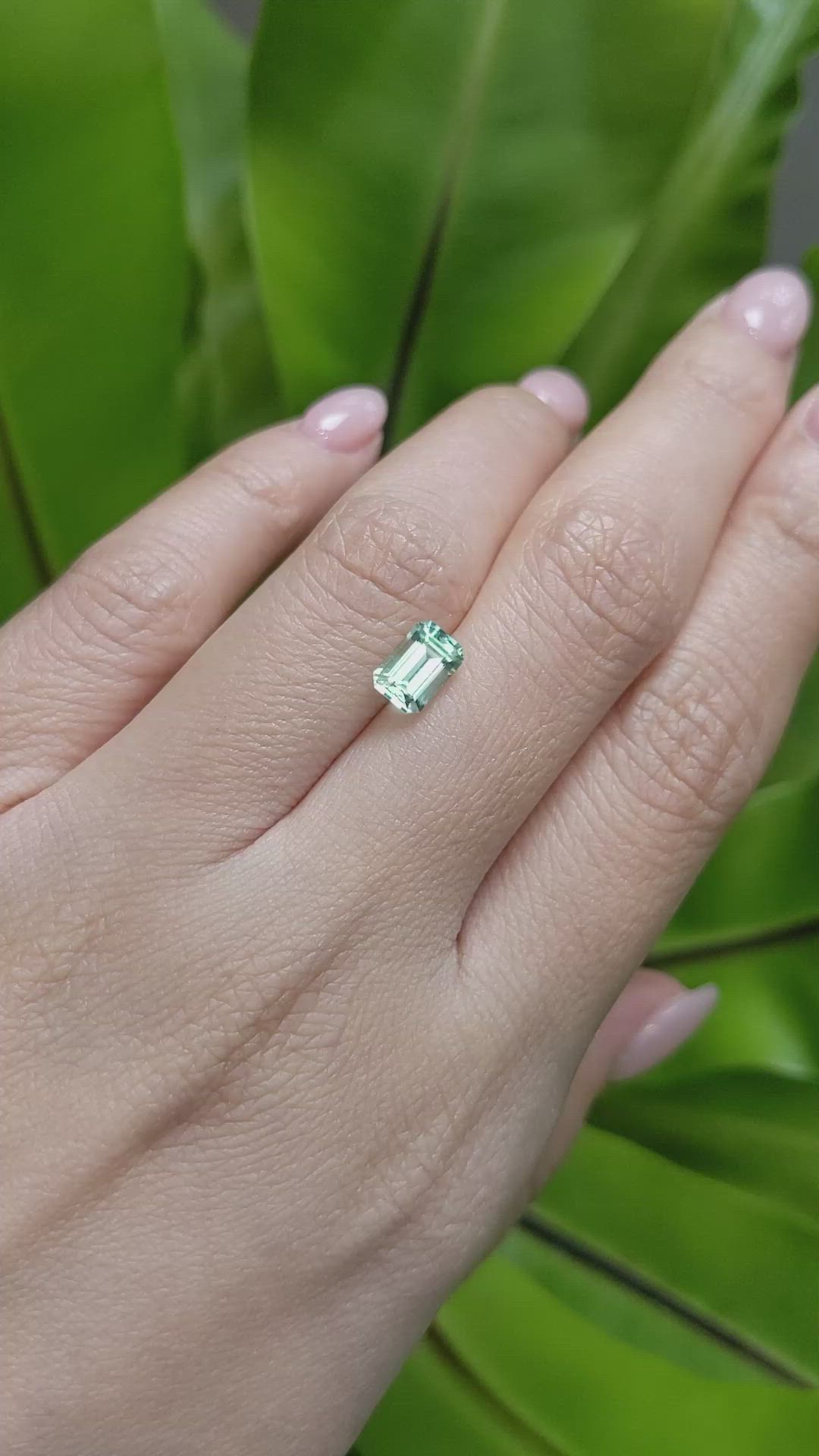 1.02 Ct. Emerald from Russia Size Video