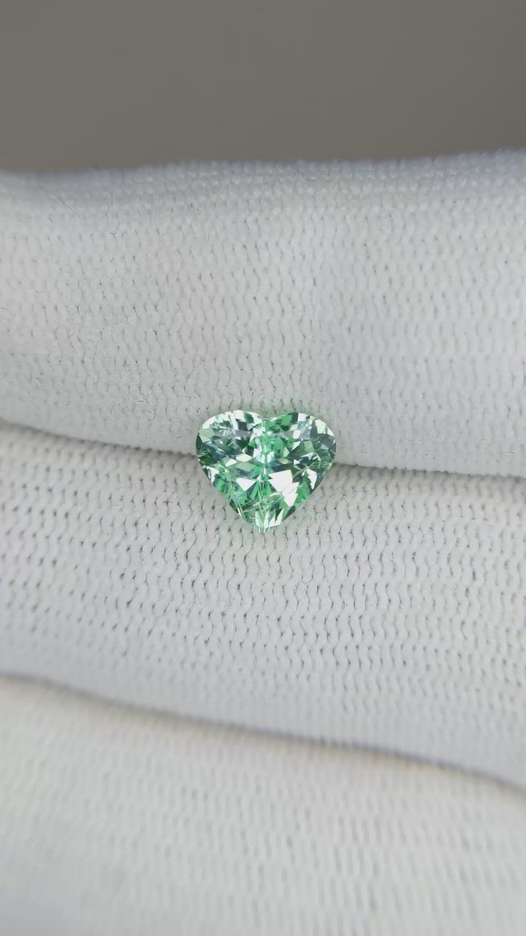 1.13 Ct. Emerald from Russia Size Video