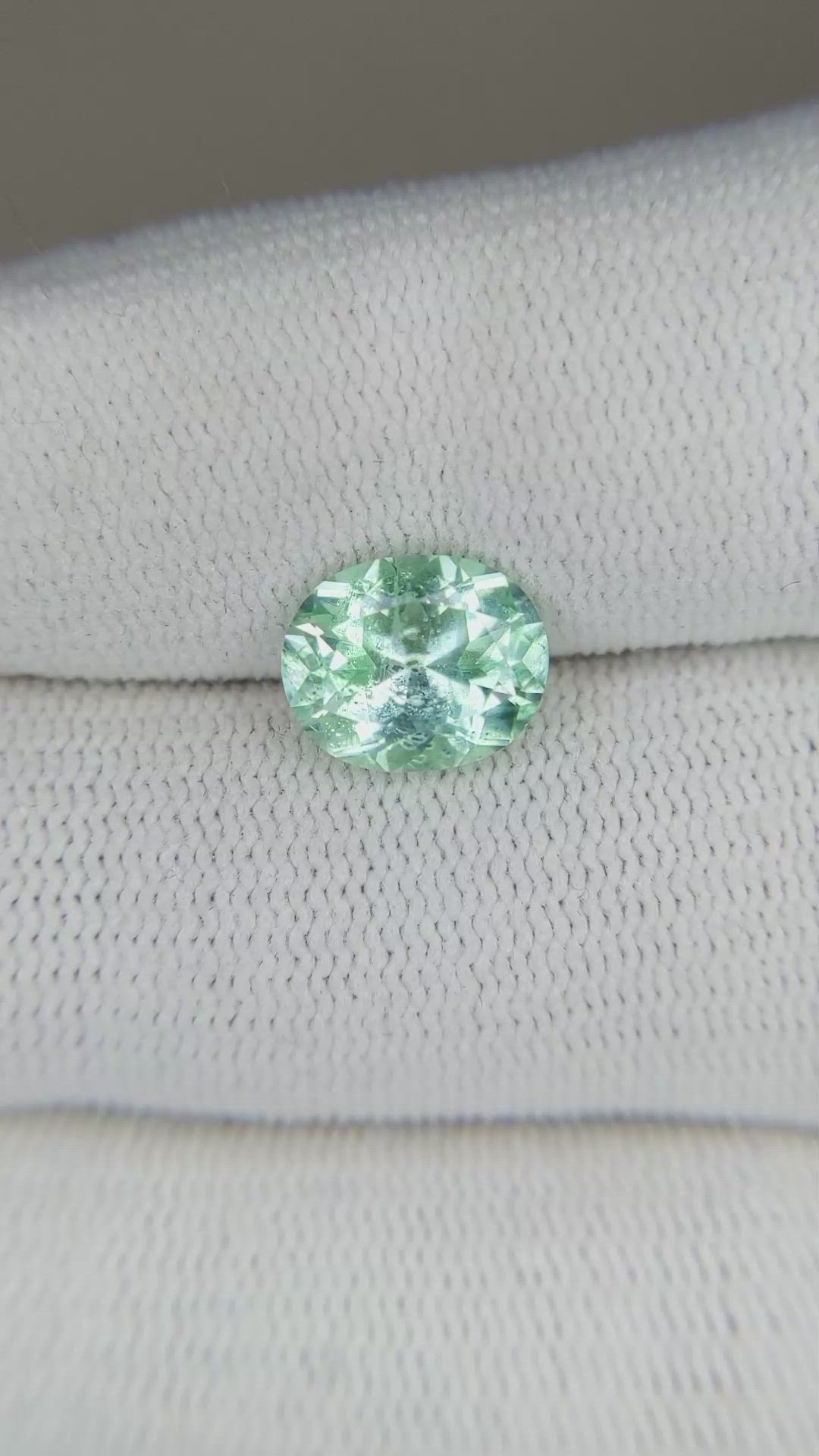 2.01 Ct. Emerald from Russia Size Video