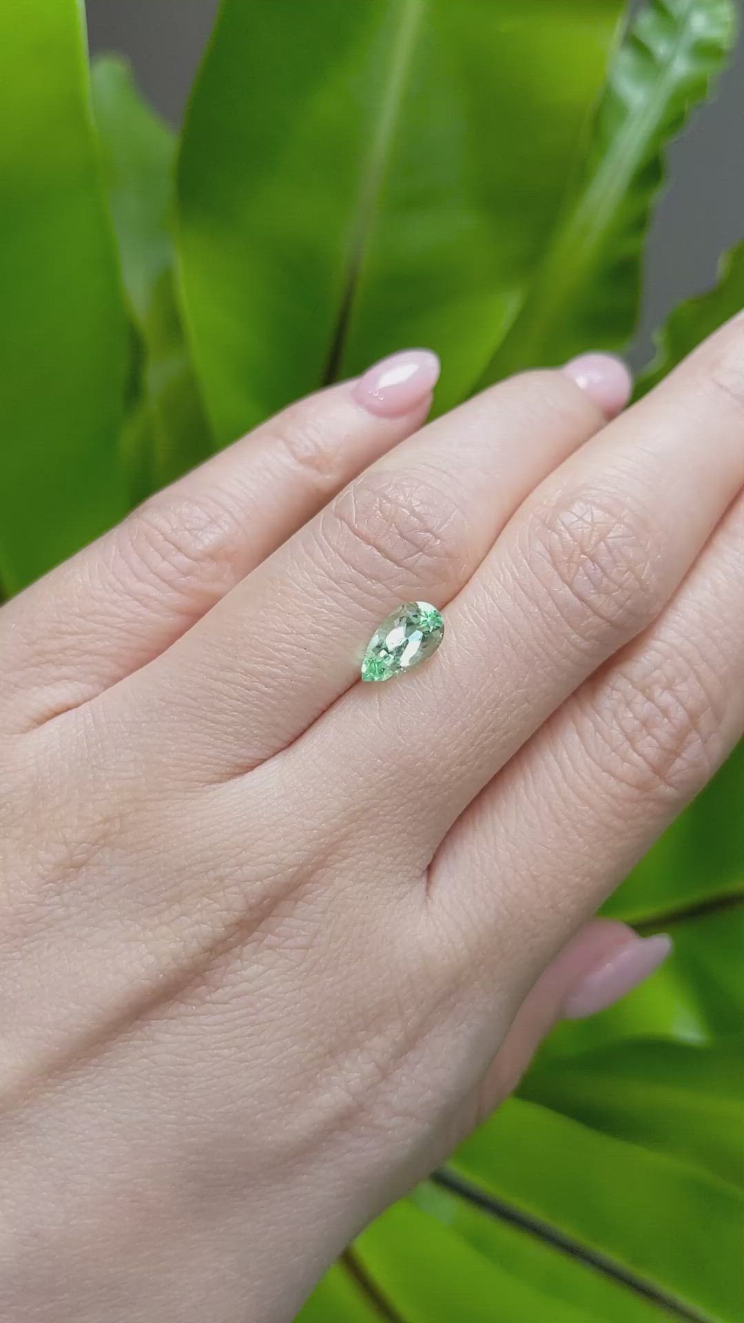 1.28 Ct. Emerald from Russia Size Video