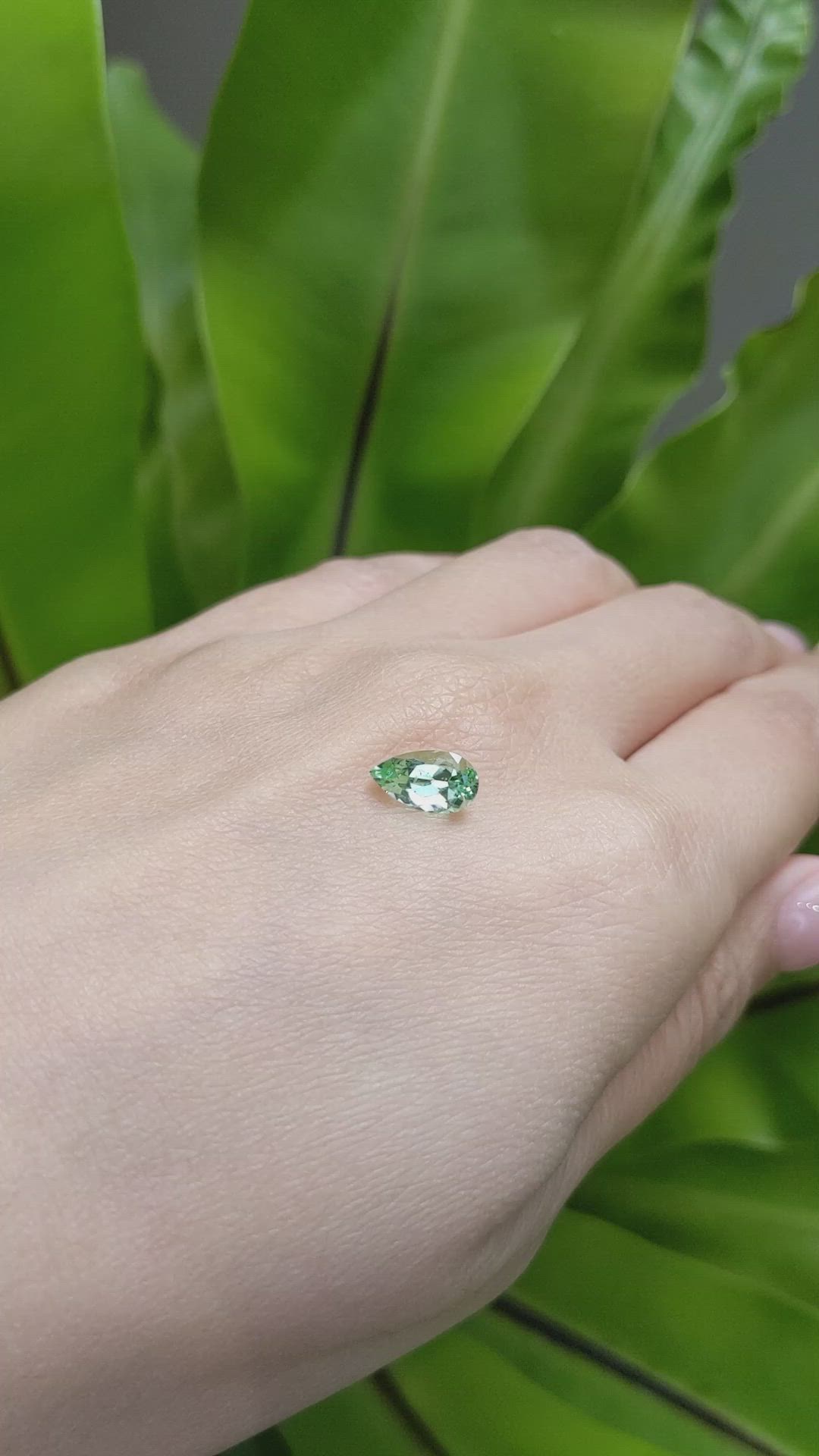 1.28 Ct. Emerald from Russia Size Video