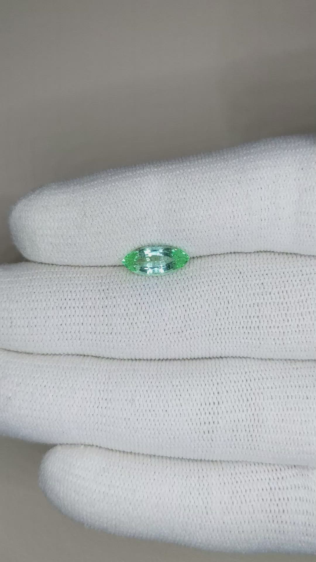 1.20 Ct. Emerald from Russia Size Video