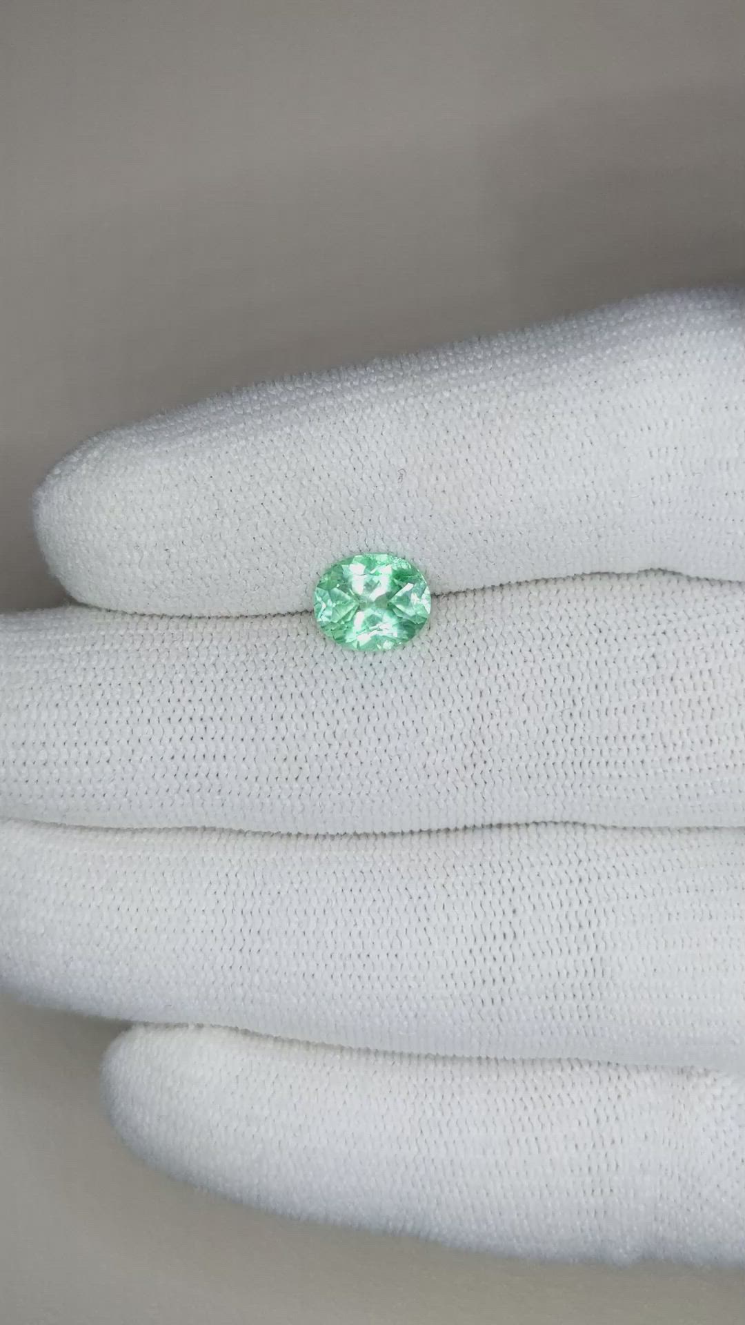 1.34 Ct. Emerald from Russia Size Video