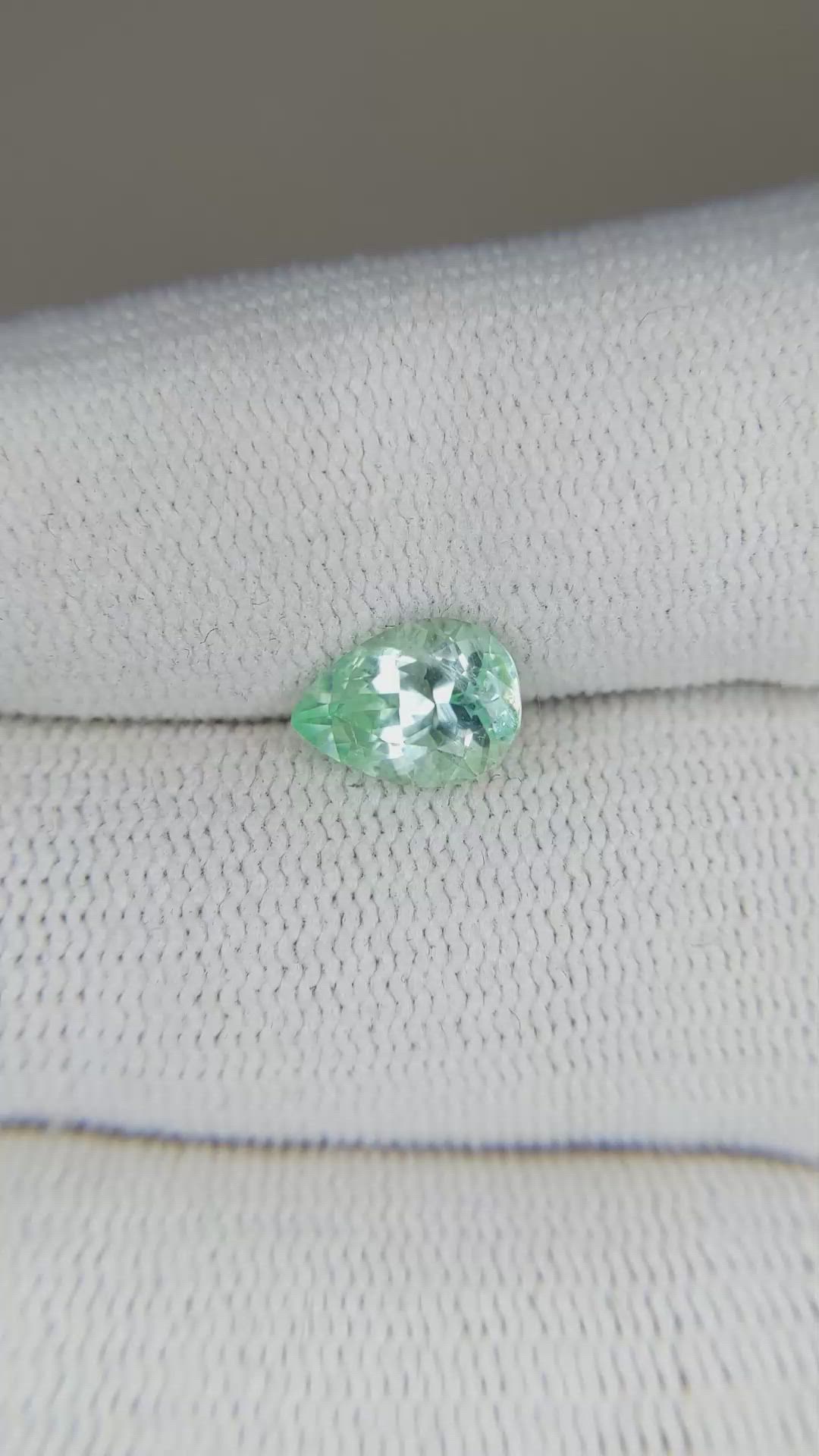 1.15 Ct. Emerald from Russia Size Video
