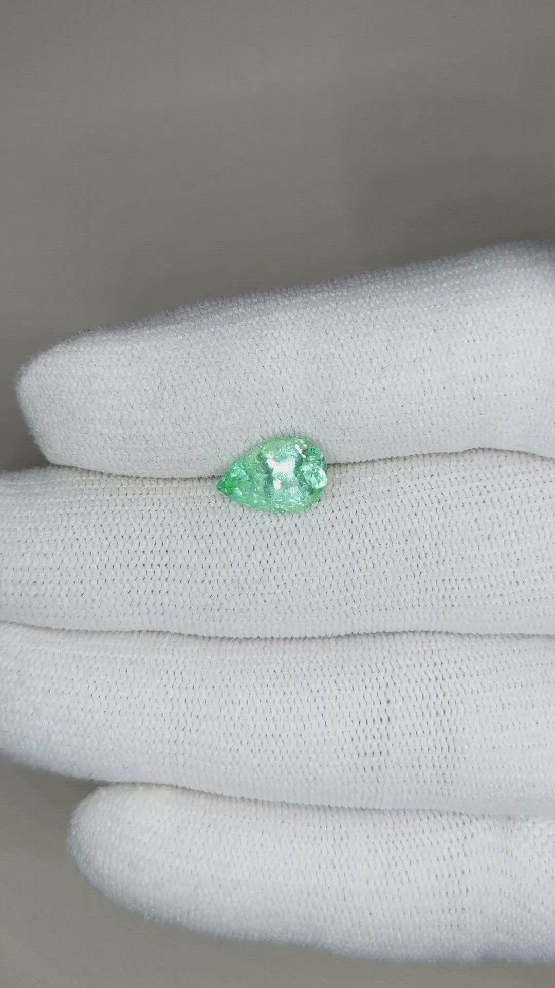 1.93 Ct. Emerald from Russia Size Video