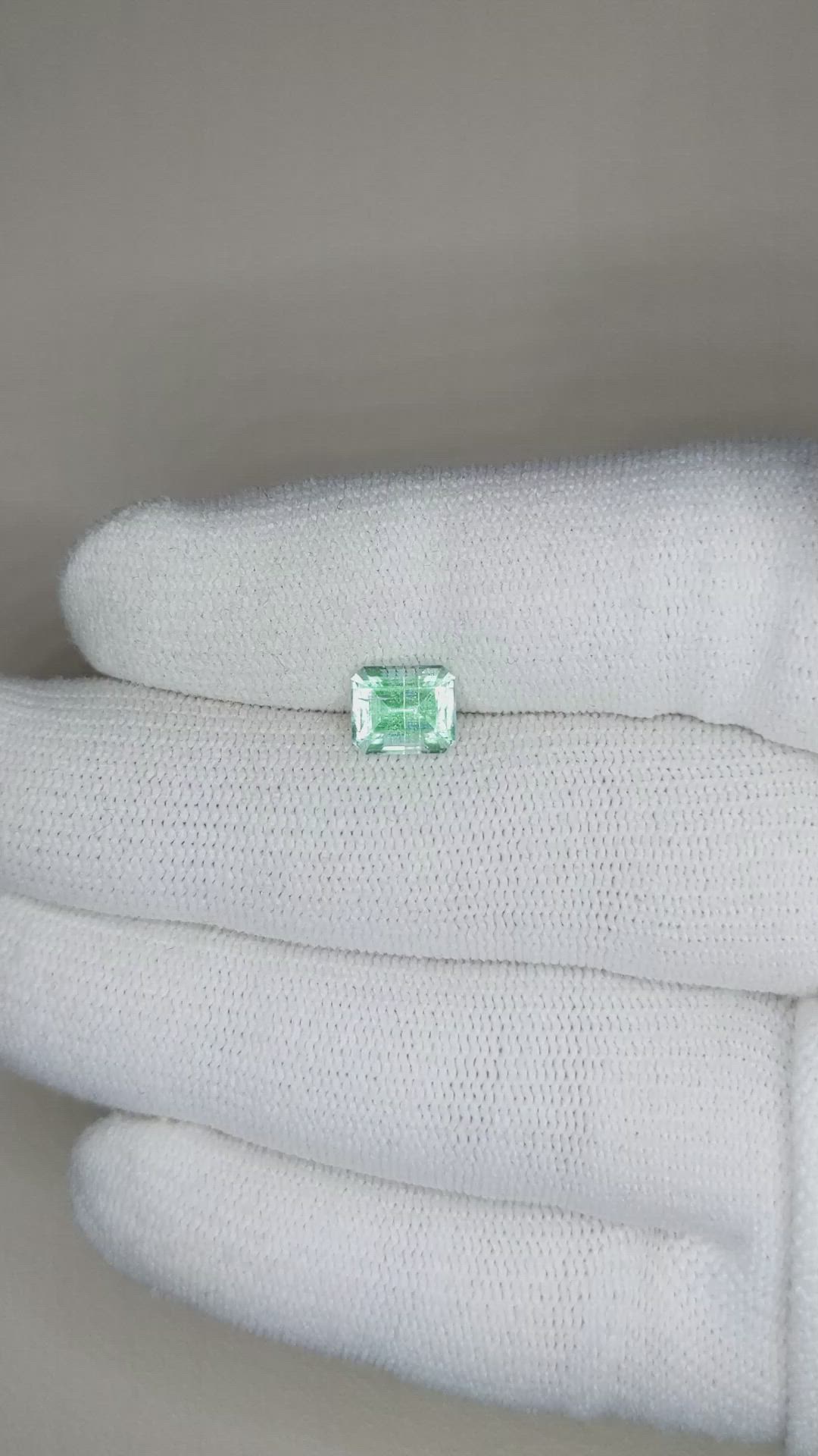 1.32 Ct. Emerald from Russia Size Video