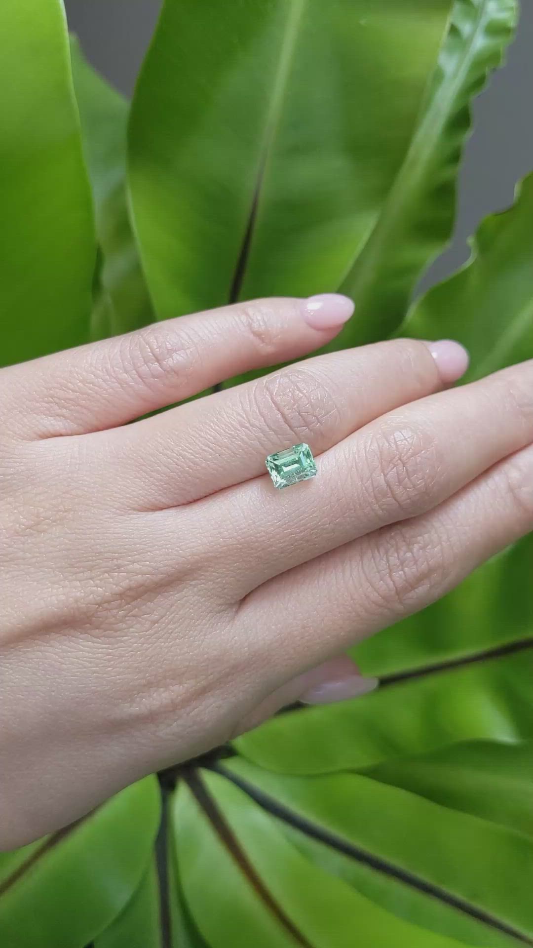 1.31 Ct. Emerald from Russia Size Video