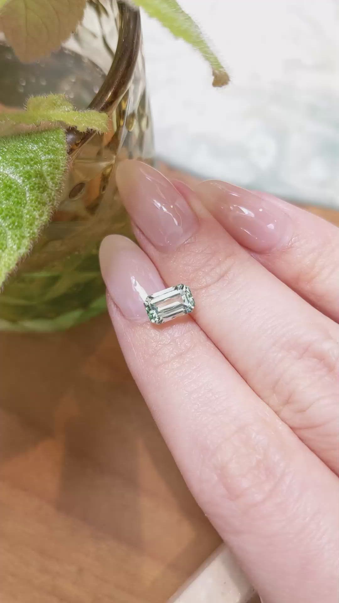 1.44 Ct. Emerald from Russia Size Video