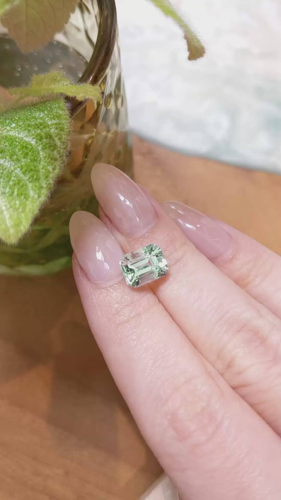 2.56 Ct. Emerald from Russia Size Video