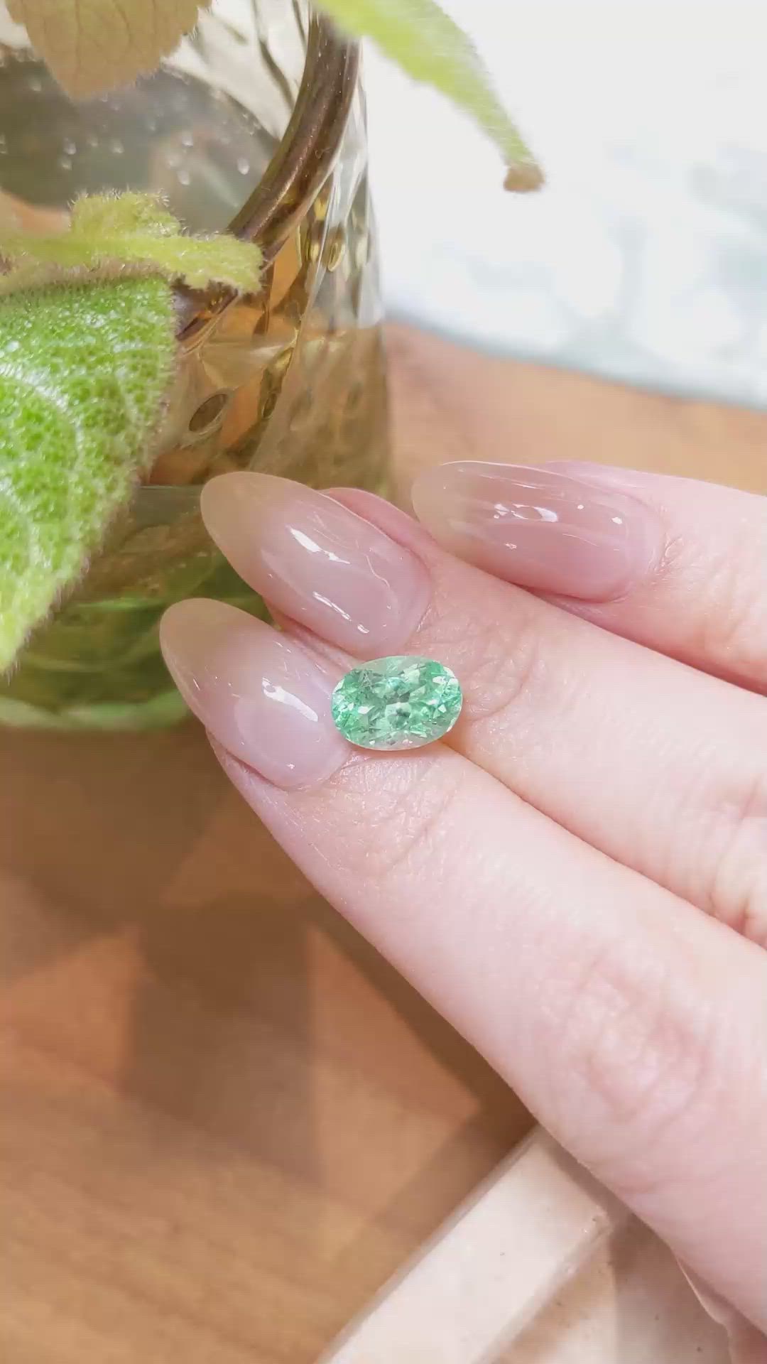 2.13 Ct. Emerald from Russia Size Video