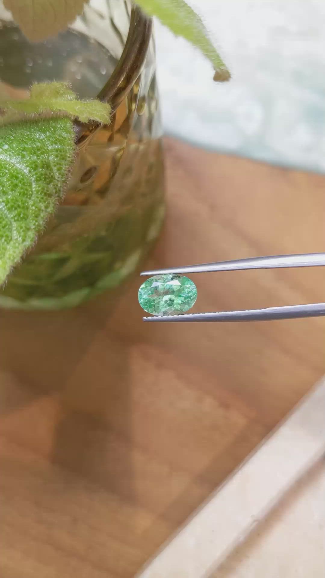 2.13 Ct. Emerald from Russia Size Video