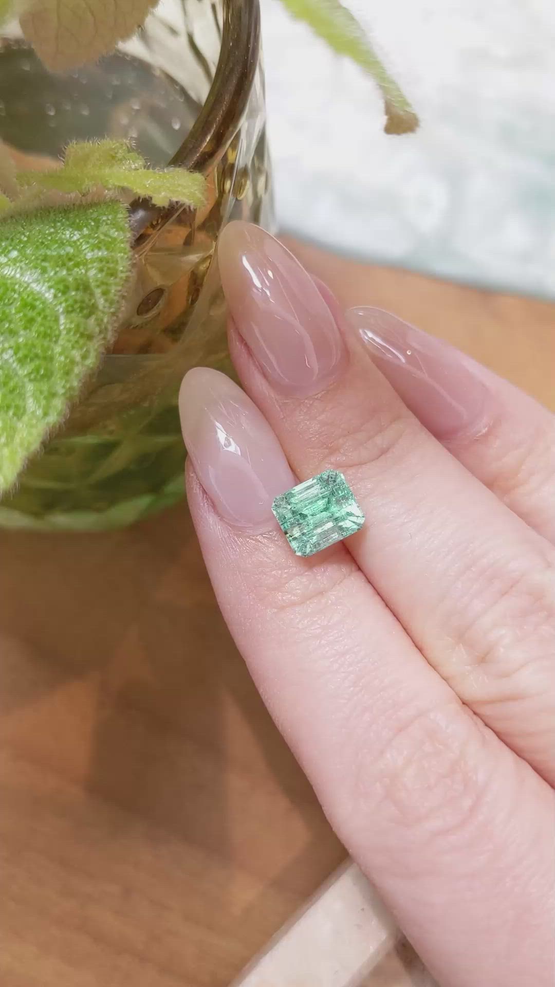 2.14 Ct. Emerald from Russia Size Video
