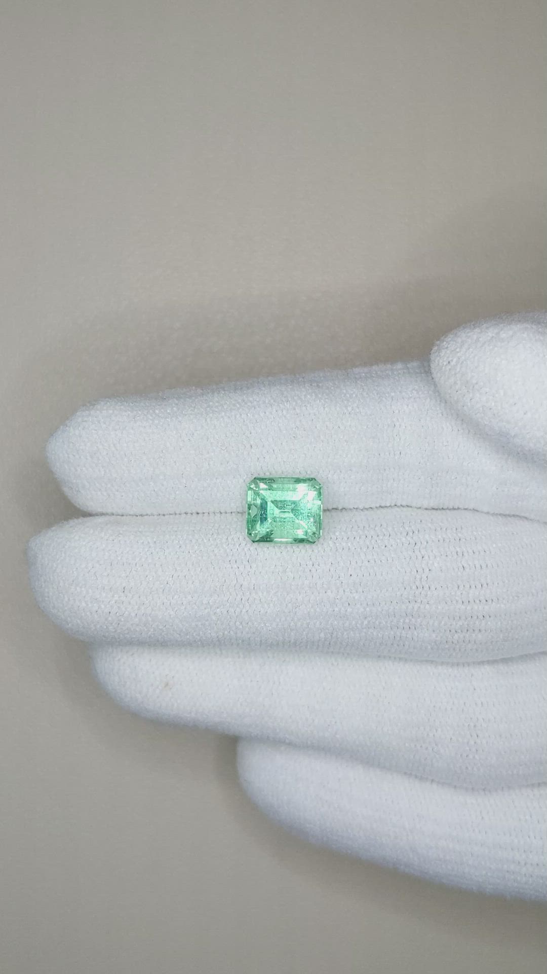 2.08 Ct. Emerald from Russia Size Video