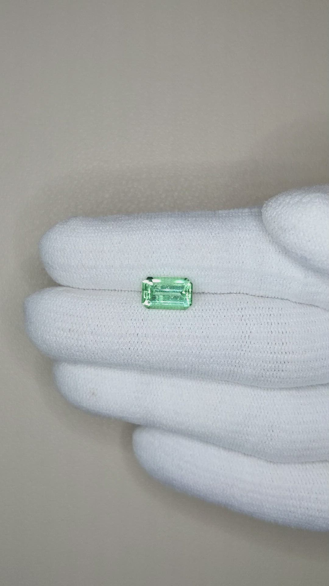 1.49 Ct. Emerald from Russia Size Video