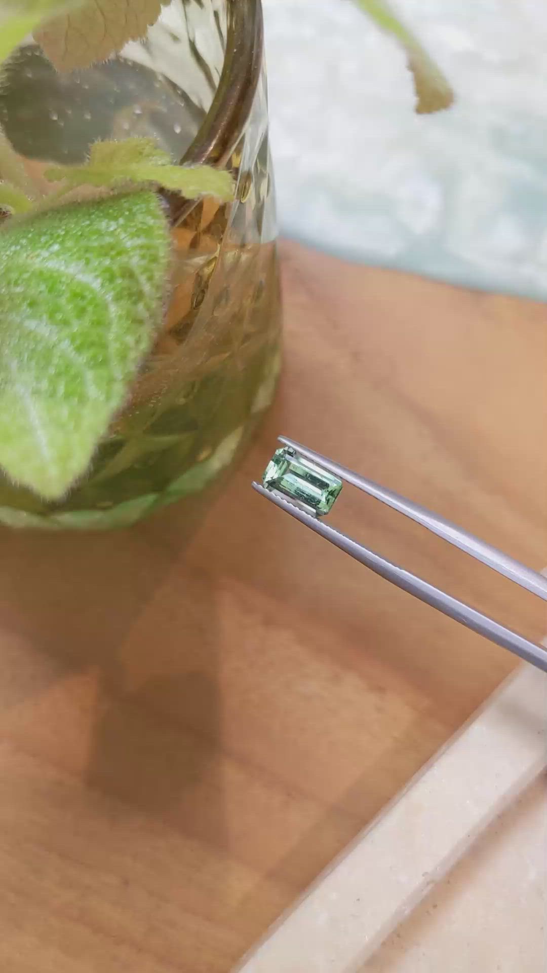 1.49 Ct. Emerald from Russia Size Video