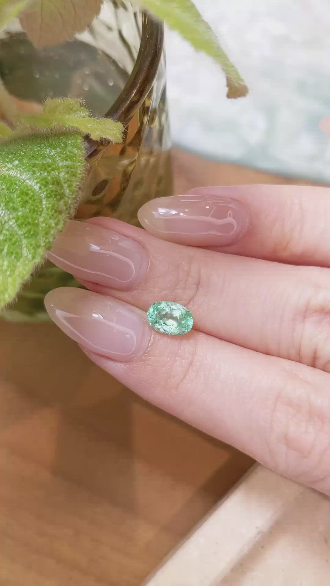 1.20 Ct. Emerald from Russia Size Video