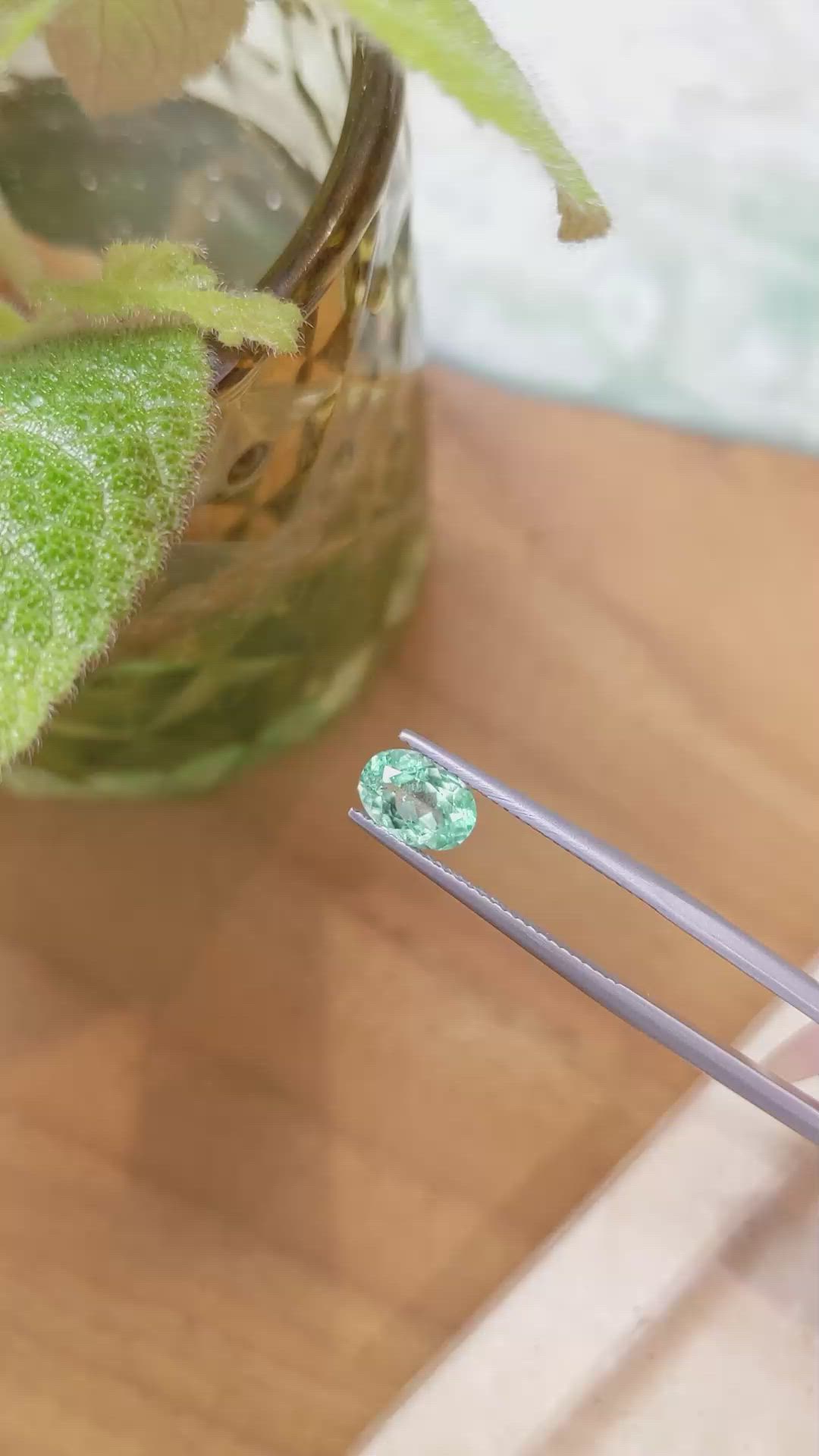 1.20 Ct. Emerald from Russia Size Video
