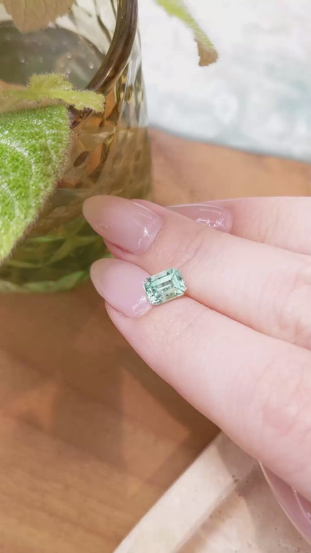 1.25 Ct. Emerald from Russia Size Video