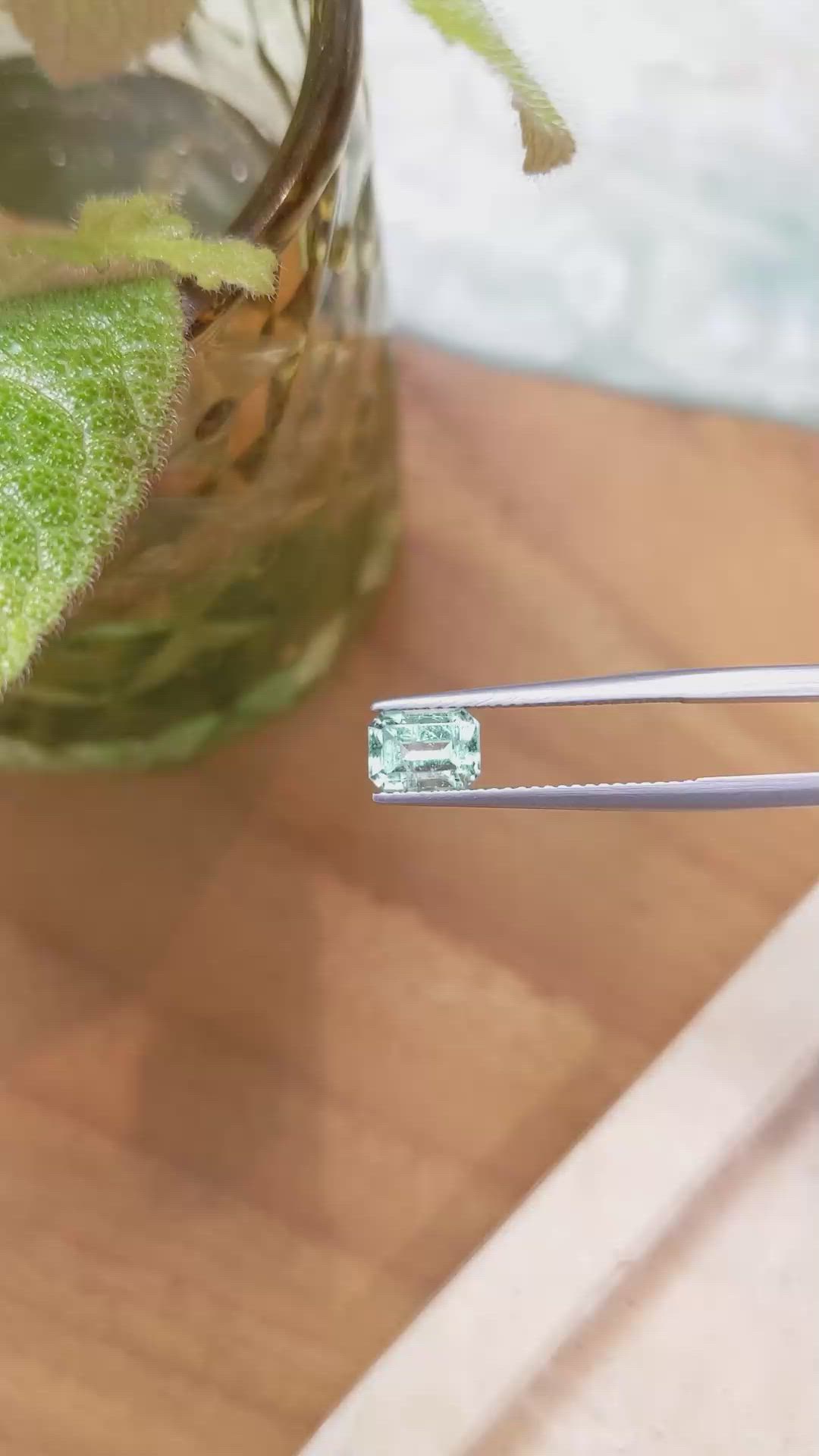 1.25 Ct. Emerald from Russia Size Video