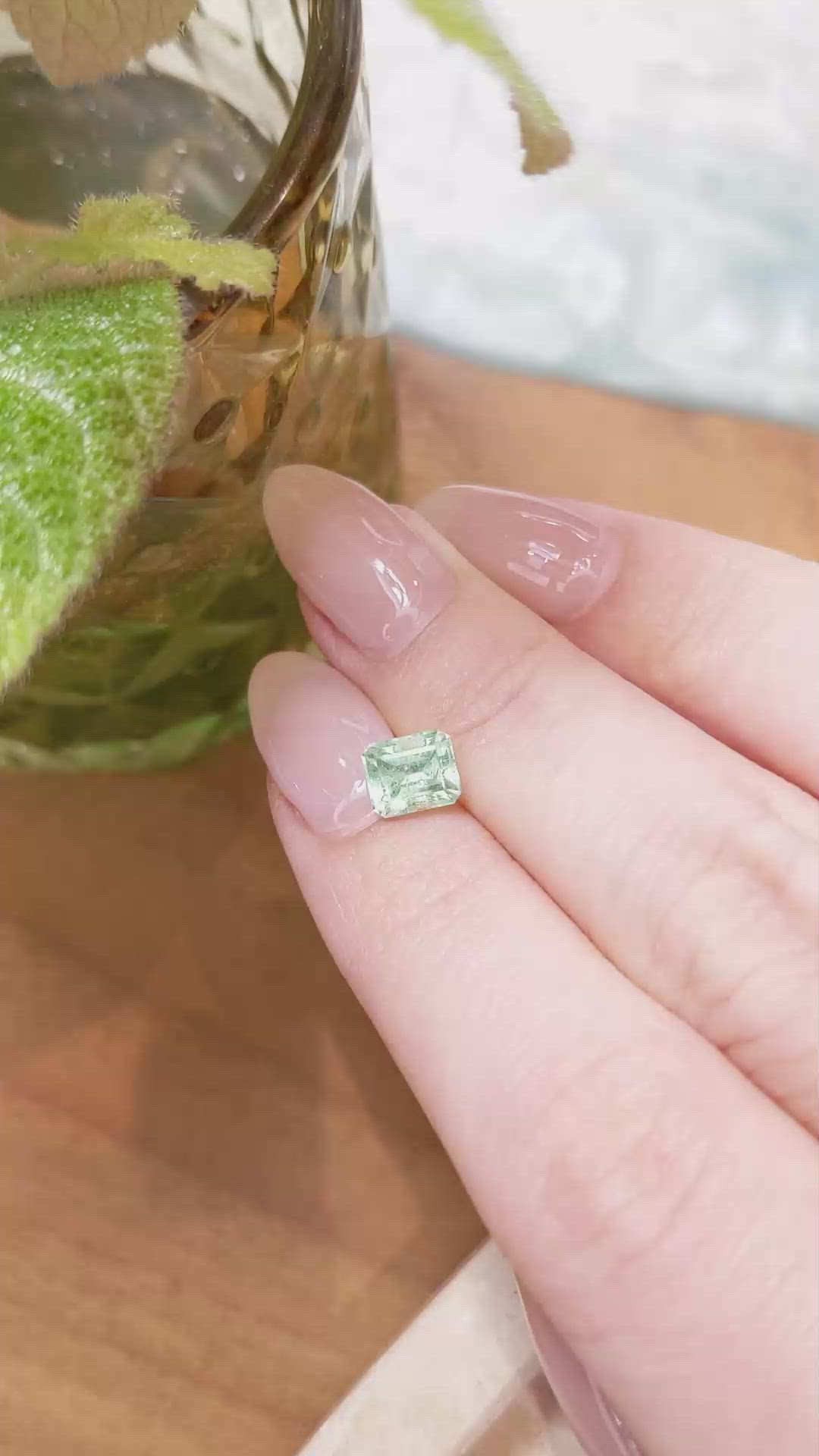 1.13 Ct. Emerald from Russia Size Video