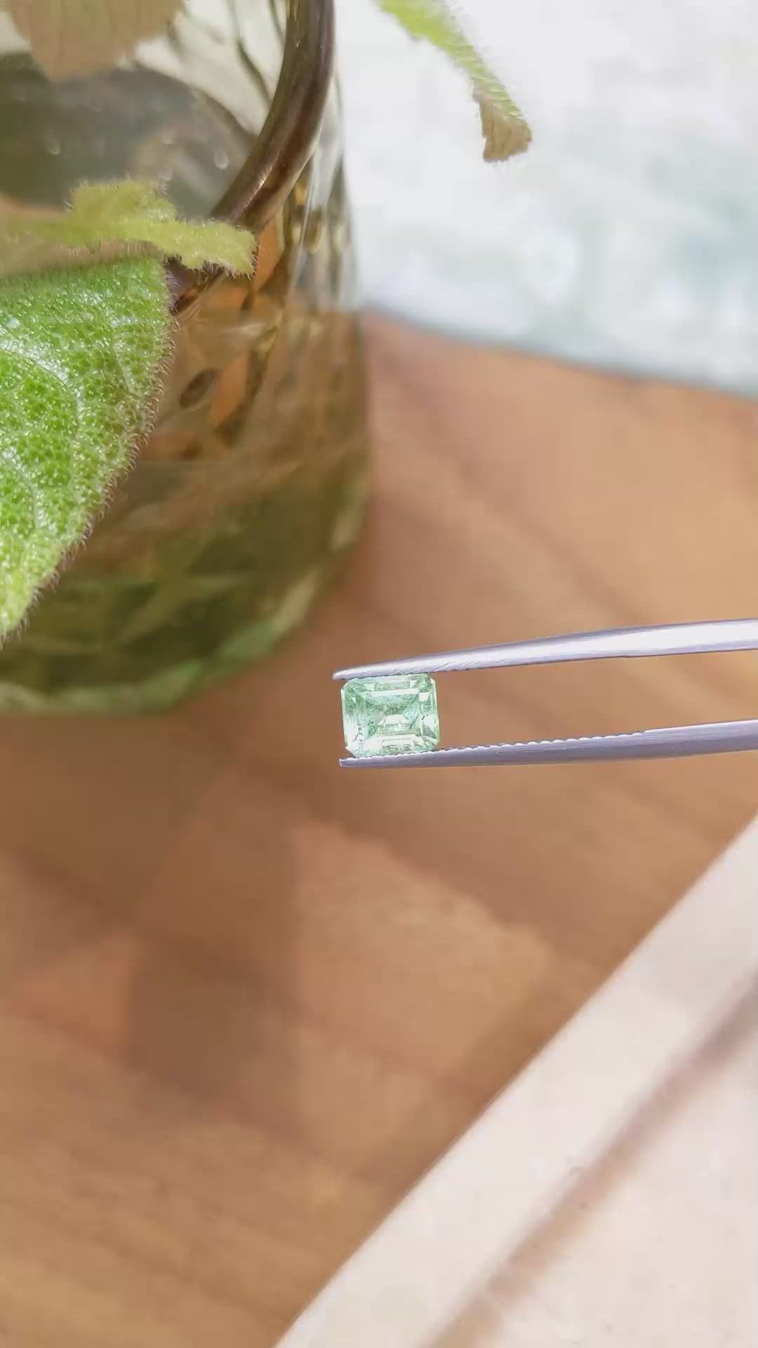 1.13 Ct. Emerald from Russia Size Video