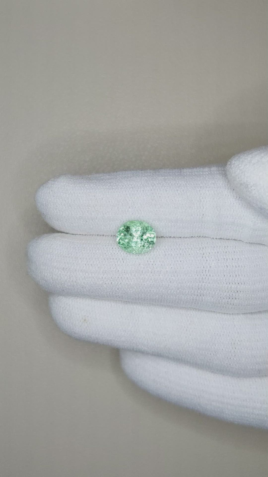 1.74 Ct. Emerald from Russia Size Video