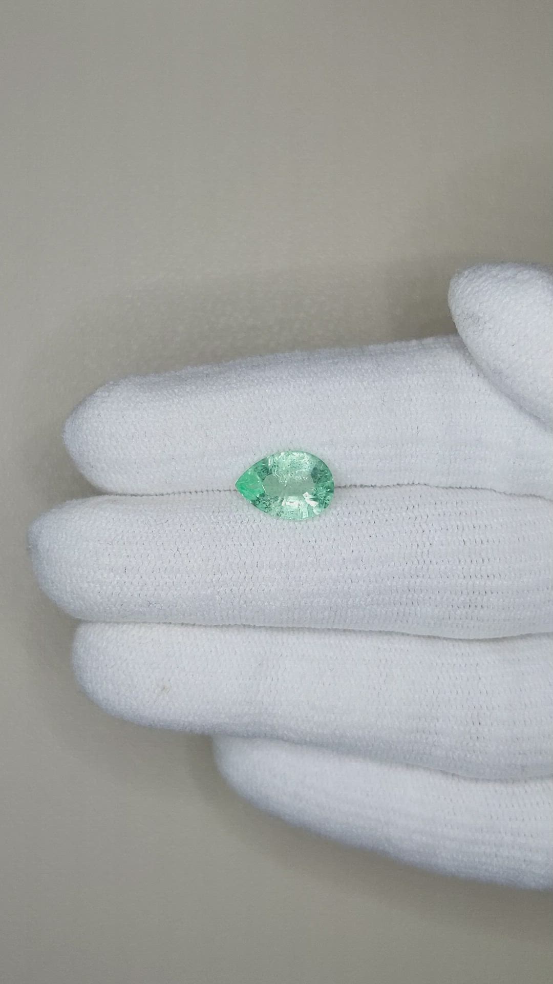1.49 Ct. Emerald from Russia Size Video